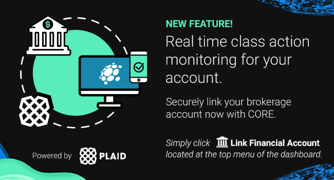 Securely connect your financial account with CORE using Plaid